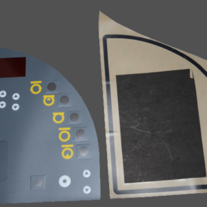 Keypad Foil + keypad border