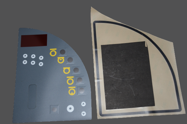 Keypad Foil + keypad border